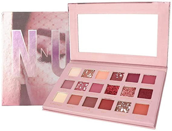 18-Color Eyeshadow Palette β Matte & Glitter Shades