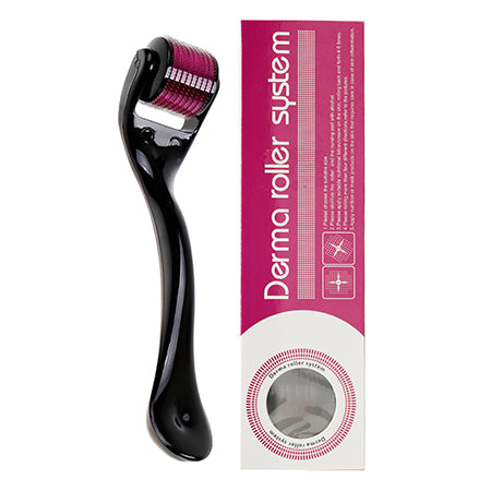 Combo Pack: Derma Roller + Hair Oil Applicator Bottle + Scalp Massager