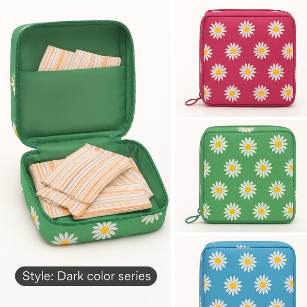 Portable Hygiene & Cosmetic Pouch (Random Design)