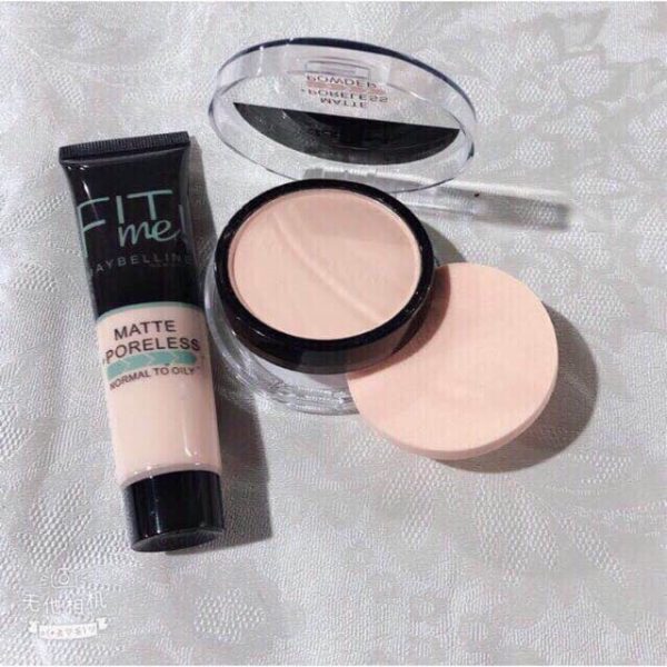 2-in-1 fit-me Foundation & Face Powder Combo – Ivory Shade