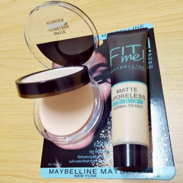 2-in-1 fit-me Foundation & Face Powder Combo – Ivory Shade