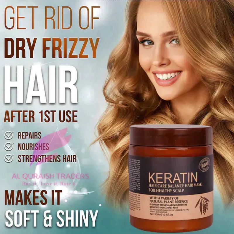 Keratin Hair Mask & Hair Treatment – (500ml)