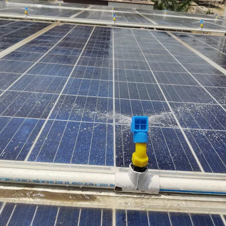 Pack of 10 Solar Panel Cleaning Nozzles | 1/2 Inch PVC Sprinkler Heads