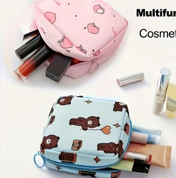 Portable Hygiene & Cosmetic Pouch (Random Design)